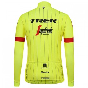 Maillot vélo 2018 Trek-Segafredo Manches Longues N002